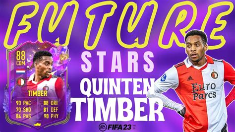 Future Stars Quinten TIMBER SBC In FIFA 23 Fifa23 Fut23 YouTube