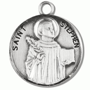 Sacco Company > S saint Names > ST STEPHEN PATRON SAINT MEDAL