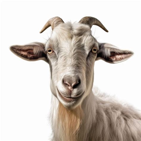 Premium Ai Image A Goat With Horns On Its Head