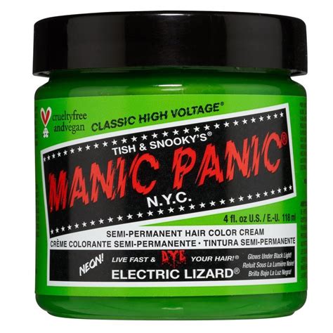 Manic Panic High Voltage Classic Hair Colour Ml Electric Lizard