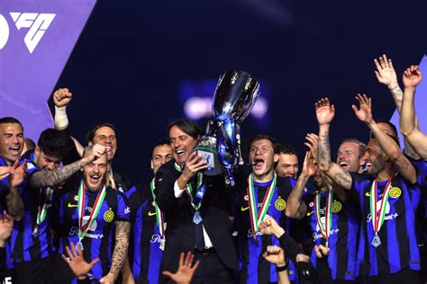 Inter And Milan Competing For Best Super Cup Prize Money In Europe