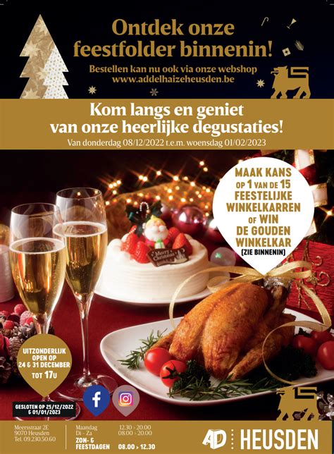 Lokale Eindejaarsfolder Ad Delhaize Heusden