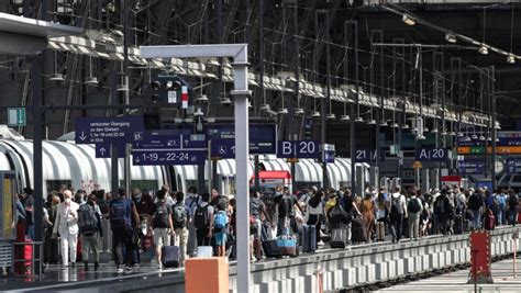 Toate Trenurile Din Germania Au Fost Stopate Traficul Feroviar Dat