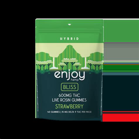 Enjoy Hemp Live Rosin Bliss Delta Thc Mg Gummies Charm City Hemp