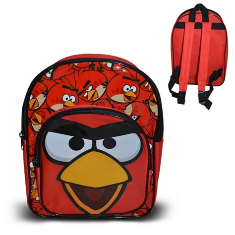 Angry Birds Arch Pvc Front School Bag Rucksack Backpack 5036278055058