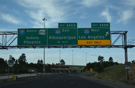 Interstate 17 South Flagstaff To Munds Park Aaroads Arizona