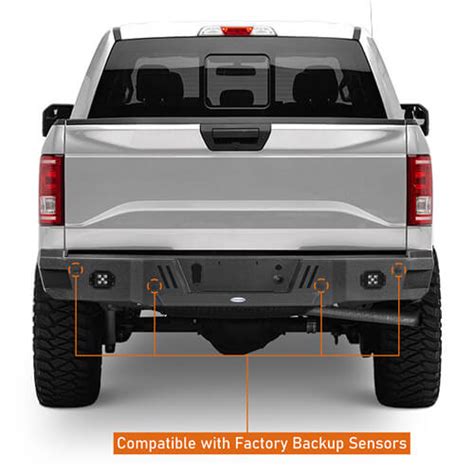 2018 2020 Ford F 150 Rear Bumper Aftermarket Bumper 4x4 Truck Parts Hooke Road Hooke Road 4x4