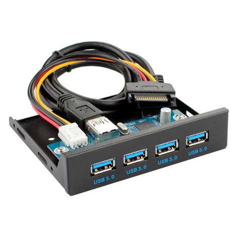 Buy Usb 3 0 Front Panel Computer Case Expansion Board 4 Ports Usb Hub Adapter At Affordable