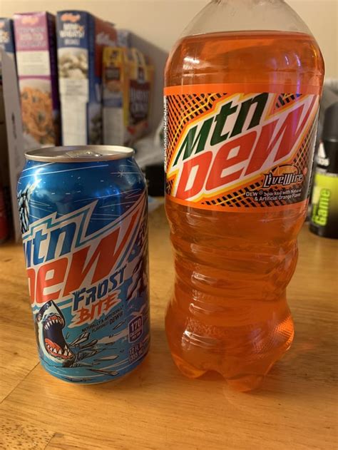 Finally Found Livewire And Frostbite Mtn Dew In Canada R