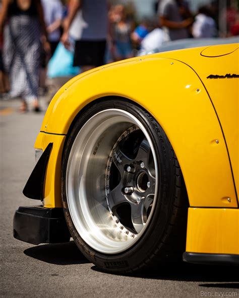 Deep Dish Wheel On 993 RWB Porsche BenLevy