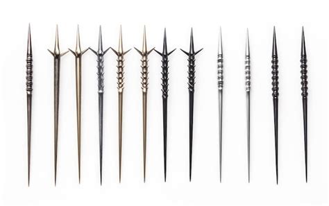 Premium AI Image | Single Image of Hairpins on White Background