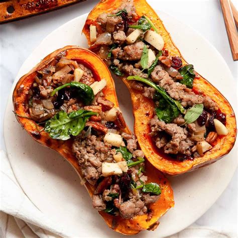 Stuffed Butternut Squash Recipe