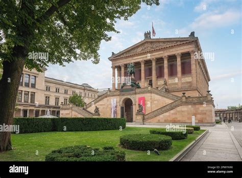 Alte Nationalgalerie Old National Gallery At Museum Island Berlin