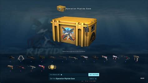 Cs Go Operation Riptide New Weapon Case Full List Of Community