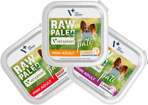 Vet Expert RAW PALEO Mini Adult Monoprotein Lamb 150g RPLBTPMIADU15 4