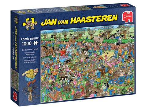 Jan Van Haasteren Dutch Craft Market Piece Jigsaw Puzzle