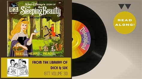 Sleeping Beauty 1977 Disneyland Little Long Playing Record 301