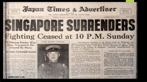 Impact and chronology of Japanese Occupation in Singapore and Malaya