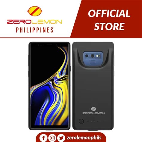 Zerolemon Samsung Galaxy Note 9 Extended Battery Case 5000mah Lazada Ph