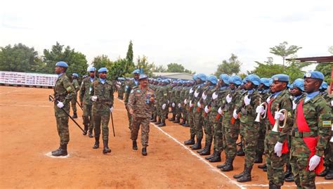 Un Honours Rwandan Peacekeepers In South Sudan Rwanda