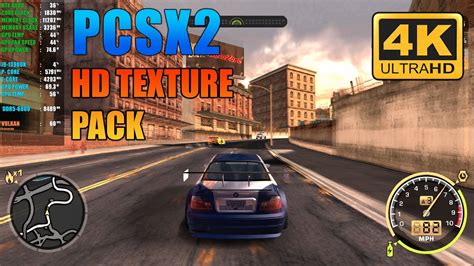 Need For Speed Most Wanted PCSX2 Nightly Emulator HD Texture Pack