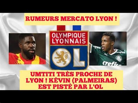 Umtiti Tr S Proche De Lyon K Vin Palmeiras Est Pist Par Lyon