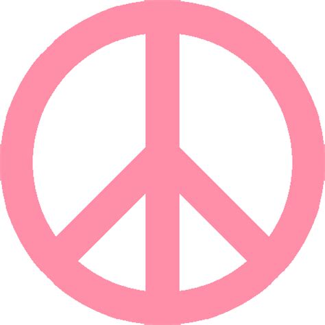 Pink Peace Sign Joypixels Sticker Pink Peace Sign Peace Sign