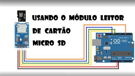 Arduino Usando o módulo leitor de cartão micro SD YouTube