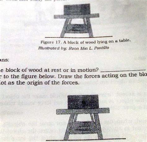 SOLVED 1 Is The Block Of Wood At Rest Or In Motion 2 Refer To The