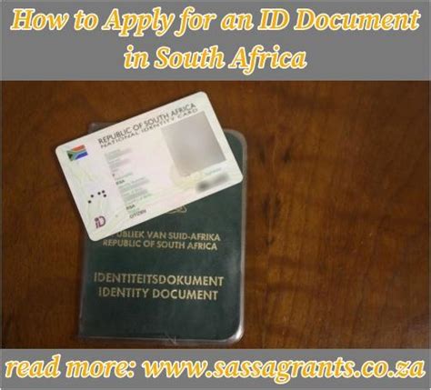 How To Apply For Id Document In South Africa