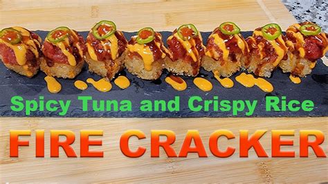 Make Delicious Firecracker Sushi Appetizer Youtube