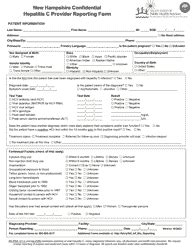 New Hampshire New Hampshire Confidential Sti Reporting Form Fill Out