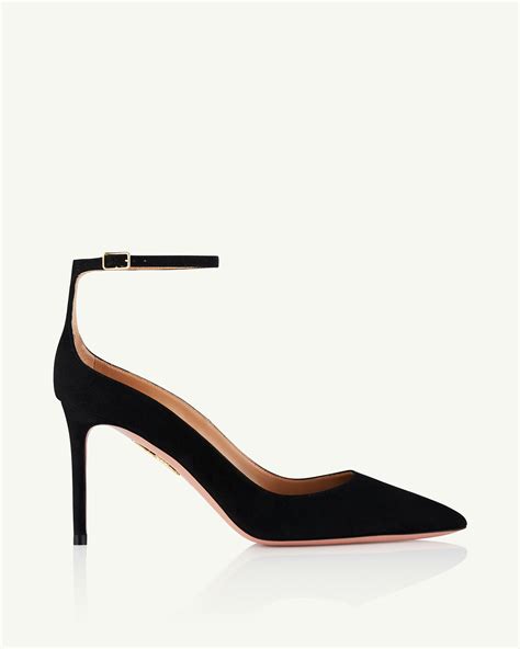 Love Affair Pump 85 BLACK Aquazzura@ Official