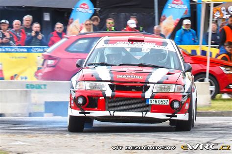 Šikl Martin Vilímek Petr Mitsubishi Lancer Evo VI Rallye Český