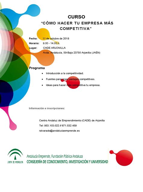 C Mo Hacer Tu Empresa M S Competitiva Andaluc A Emprende Fundaci N