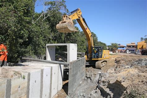 Prefeito E Vice Prefeito Visitam Retorno Das Obras Do Val O De Cem