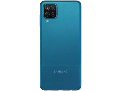 Smartphone Samsung Galaxy A12 64GB Azul 4G Octa Core 4GB RAM 6 5 Câm