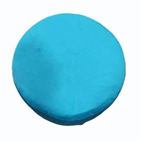 Wooden Sky Blue Puff Stool At Rs 999 In Panipat Id 2852471885212