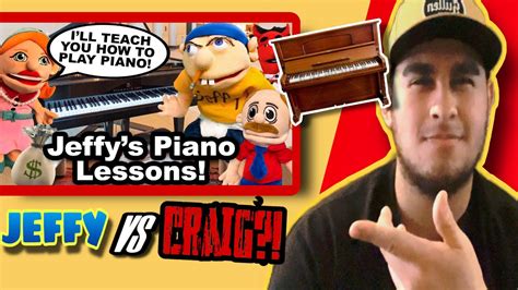 Jeffy Vs Craig Sml Movie Jeffys Piano Lessons Reaction Youtube