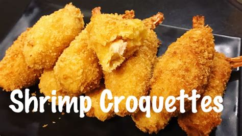 Shrimp Croquettes Shrimp Recipe Yummy Recipe Youtube