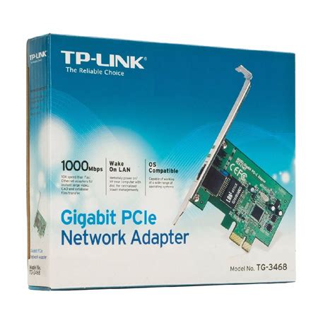 Placa De Red Ethernet Gigabit Pcie Tg 3468 Tp Link Lang Tecnologia