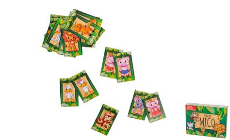 Jogo Do Mico Jogo Da Memória 56 Cartas 2 Em 1 Pais Filhos