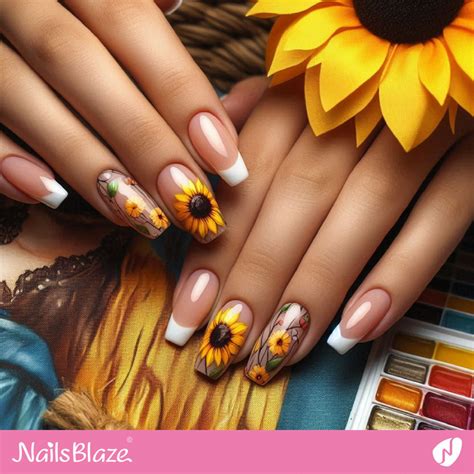 Sunflower Nails 2024