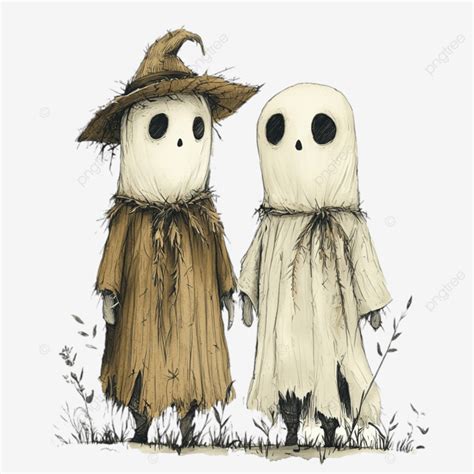 Desenho De Fantasma Fantasia De Espantalho PNG Fantasmas Desenho