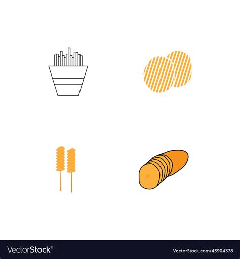 Potato logo Royalty Free Vector Image - VectorStock