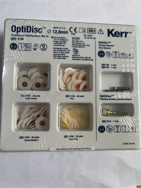 OPTIDISC Disco Pulido Diferentes Grosor 120u Murua Dental