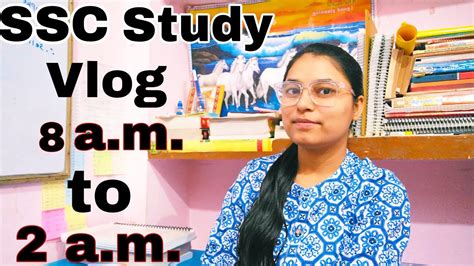 Ssc Study Vlog A Full Day Study Vlog In Life Of An Ssc Aspirant