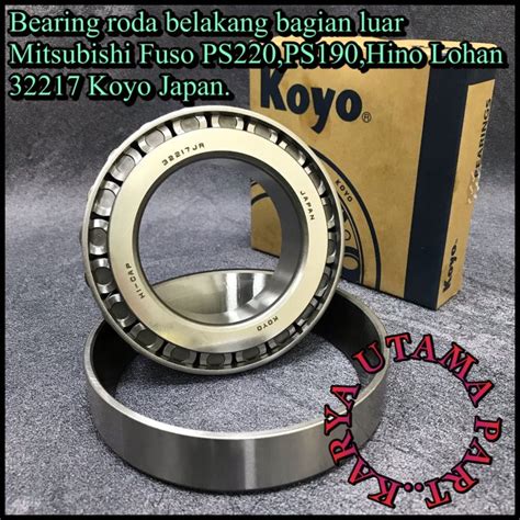 Bearing Roda Belakang Bagian Luar Mitsubishi Fuso Ps Ps Hino