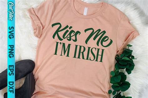 Kiss Me I M Irish SVG Cut File