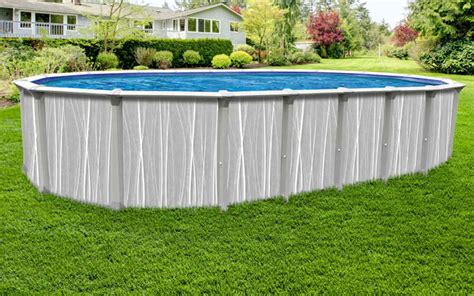 15′ X 25′ Oval 54″ Deep Dubai Above Ground Pool Kit Best Above Ground